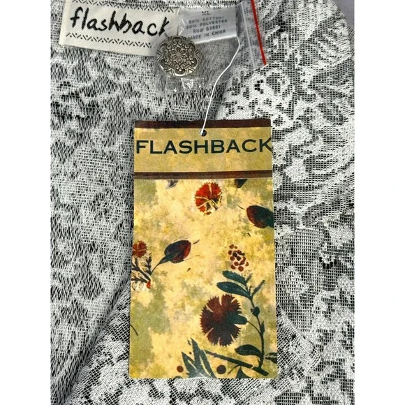 Women's Silvery Floral Brocade Blazer Jacket Size XL Elegant Holiday Corporate - Picture 3 of 12